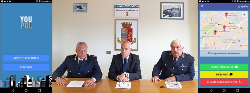 Ravenna, arriva lapp youpol per segnalare alla polizia casi di ... Polizia di stato ravenna