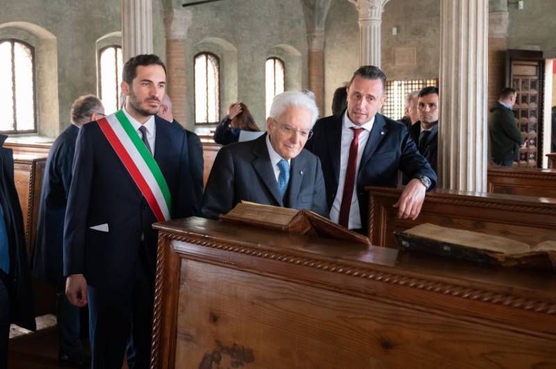 Cesena, L'omaggio Del Presidente Della Repubblica Mattarella Alla ...