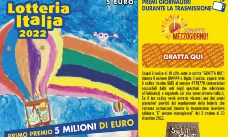 Lotteria Italia, premio di consolazione di 20mila euro a Vicenza